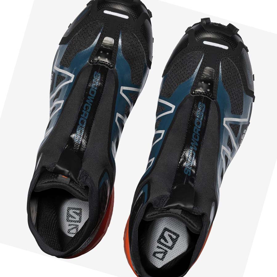 Salomon SNOWCROSS ADVANCED Joggesko Dame Svarte Grønn | NO2942WNB