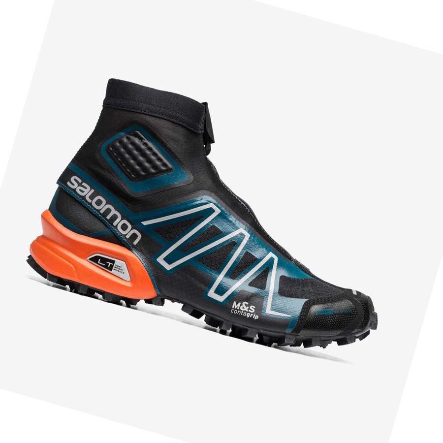 Salomon SNOWCROSS ADVANCED Joggesko Dame Svarte Grønn | NO2942WNB