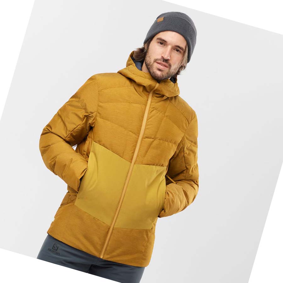 Salomon SNOWSHELTER Skijakker Herre Brune | NO2287JPQ