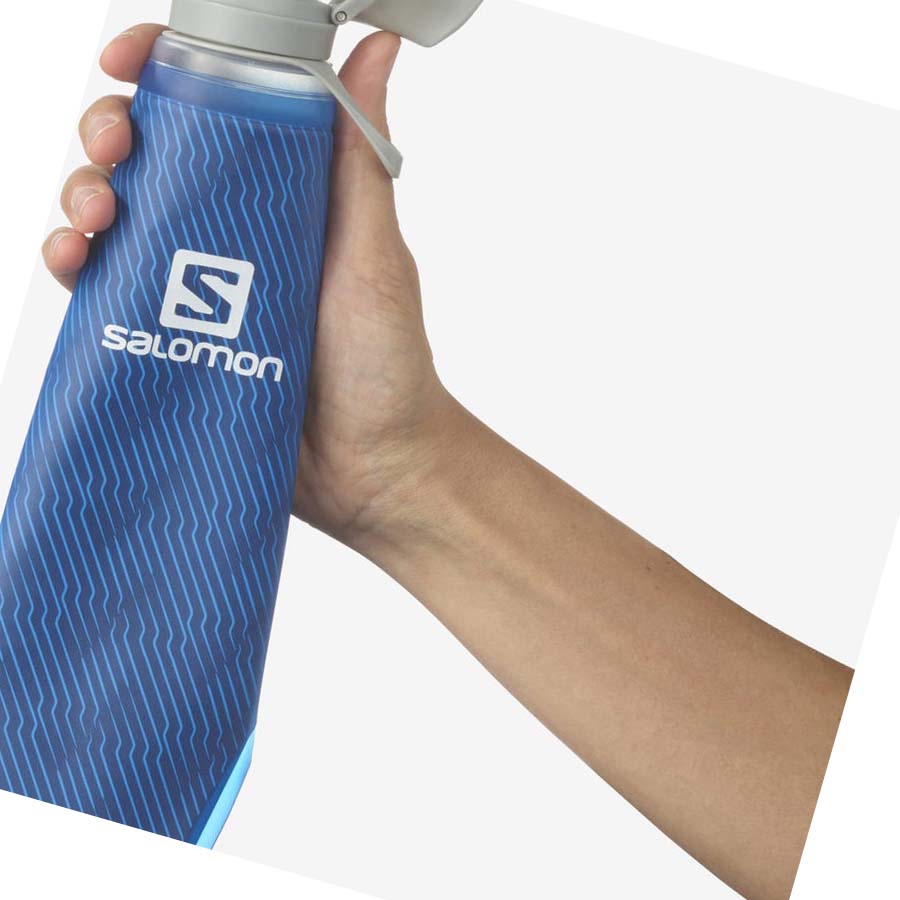 Salomon SOFT FLASK 400ml/13oz INSULATED 42 Vesker Herre Blå | NO2572CTV