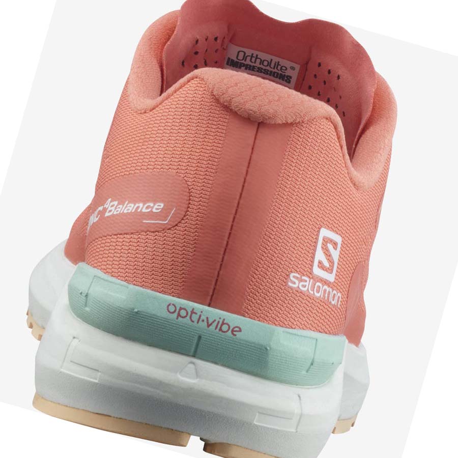 Salomon SONIC 4 Balance Løpesko Dame Oransje | NO2897JPQ