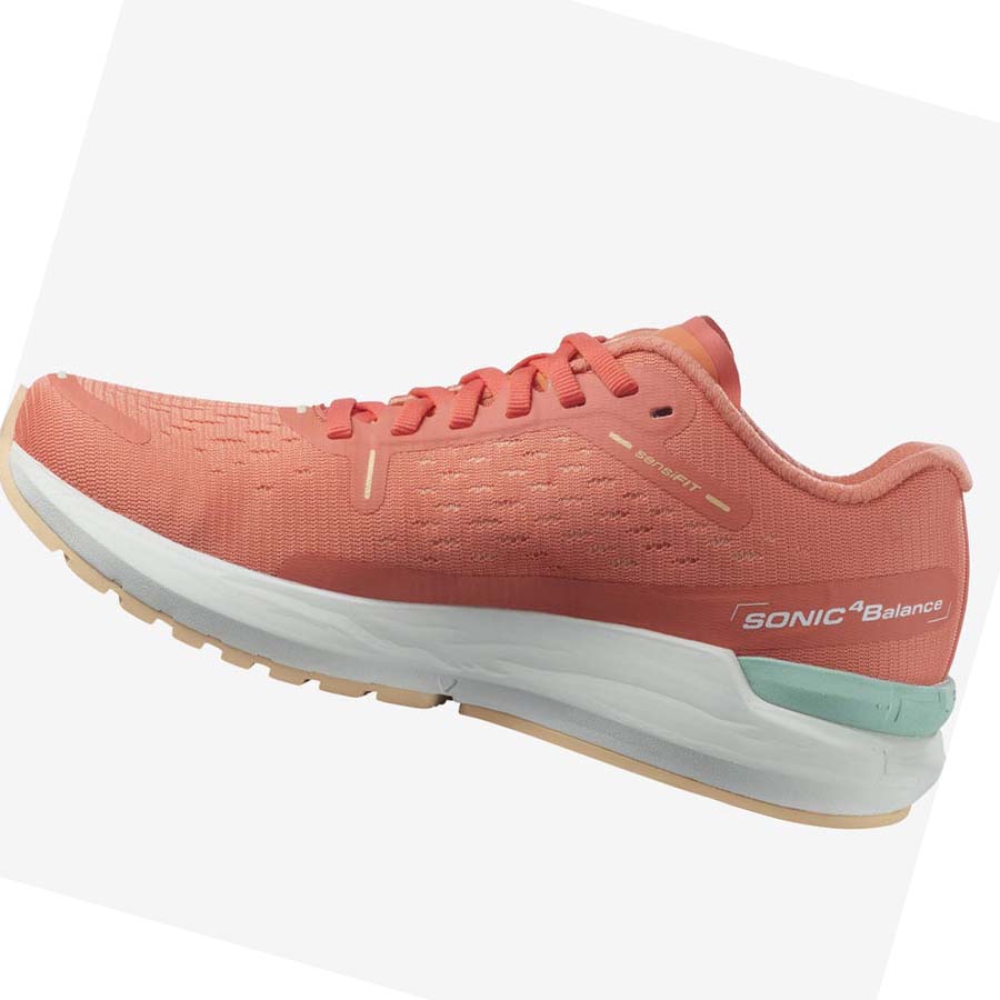 Salomon SONIC 4 Balance Løpesko Dame Oransje | NO2897JPQ