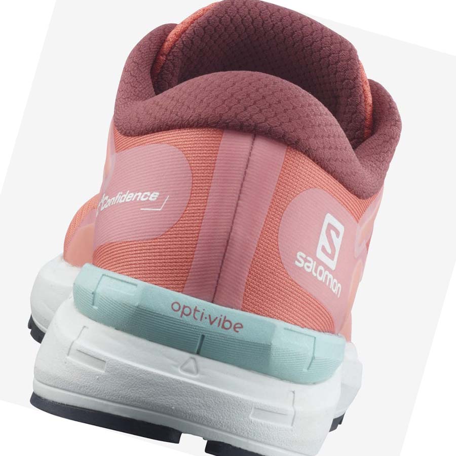 Salomon SONIC 4 Confidence Løpesko Dame Rosa | NO2900DFM