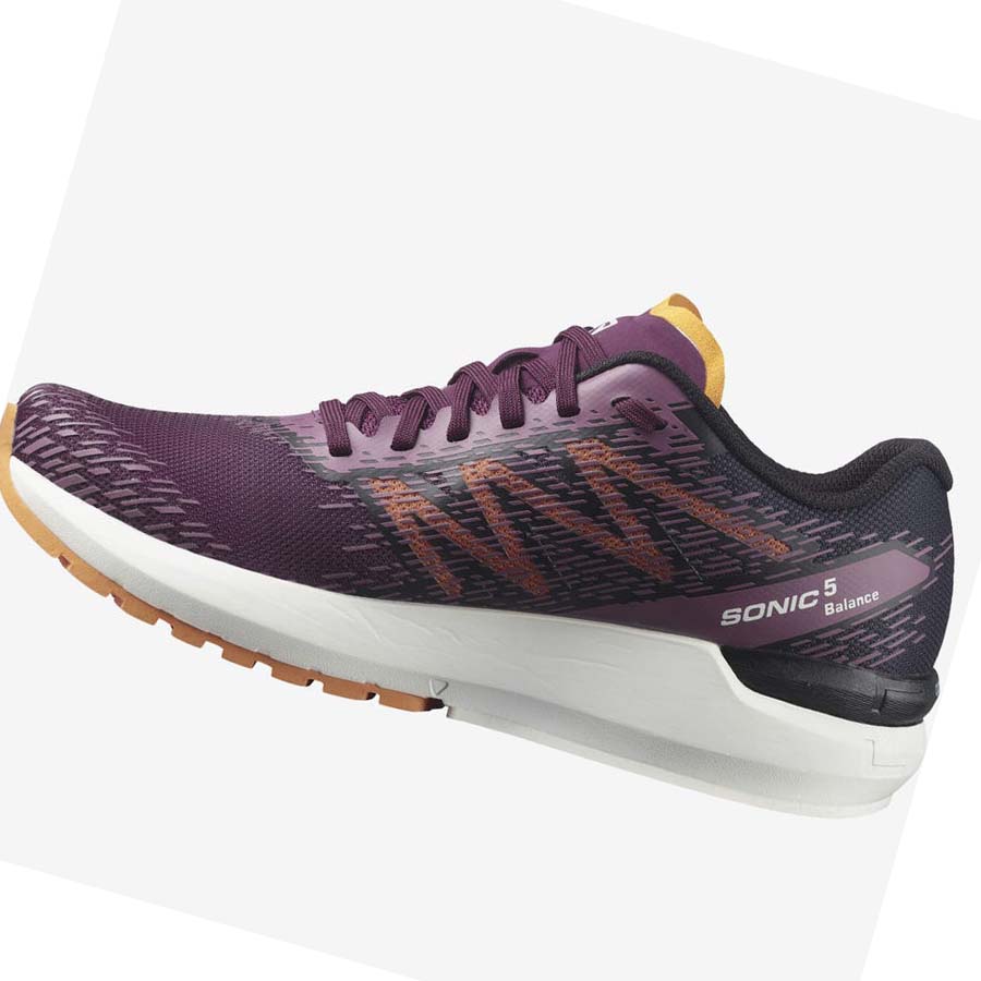 Salomon SONIC 5 BALANCE Løpesko Dame Rød | NO2912NWY