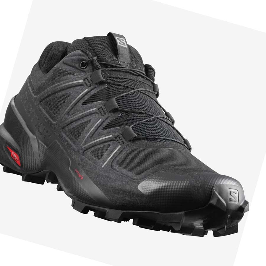 Salomon SPEEDCROSS 5 WIDE Trail Løpesko Herre Svarte | NO2101KOR