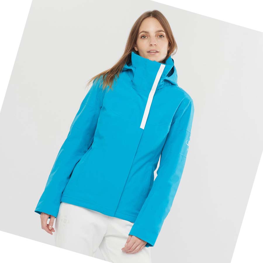 Salomon SPEED INSULATED Jakke Dame Blå | NO3184AHK