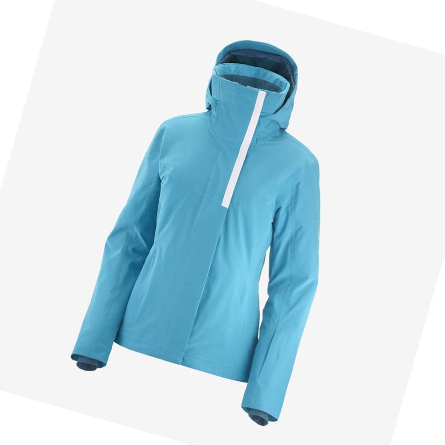 Salomon SPEED INSULATED Jakke Dame Blå | NO3184AHK