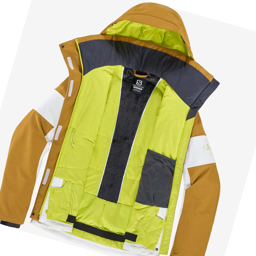 Salomon SPEED INSULATED Jakke Dame Hvite | NO3188FDN