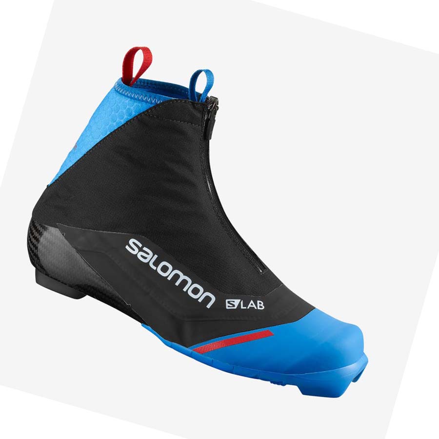 Salomon S/LAB CARBON CLASSIC PROLINK Skistøvler Herre Svarte Blå | NO2740HAP