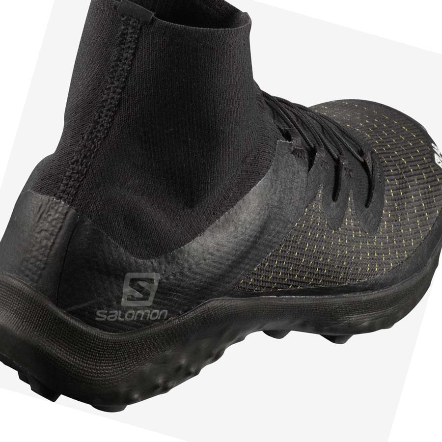 Salomon S/LAB CROSS Trail Løpesko Herre Svarte | NO2123DFM