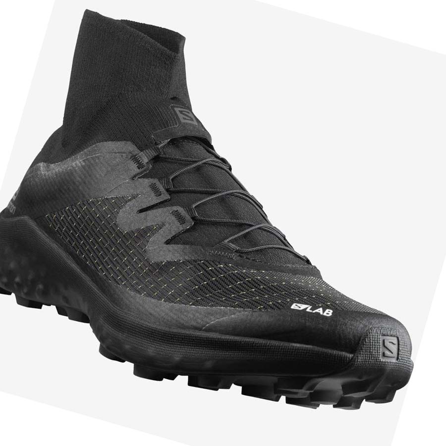 Salomon S/LAB CROSS Trail Løpesko Herre Svarte | NO2123DFM