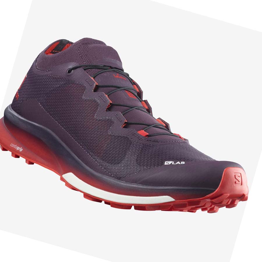 Salomon S/LAB ULTRA 3 Trail Løpesko Dame Lilla | NO2885VRW