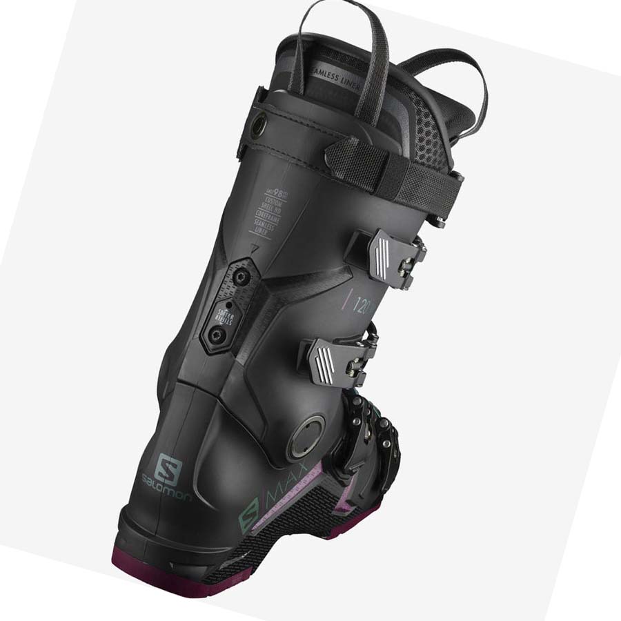 Salomon S/MAX 120 Skistøvler Dame Svarte | NO3560CTV