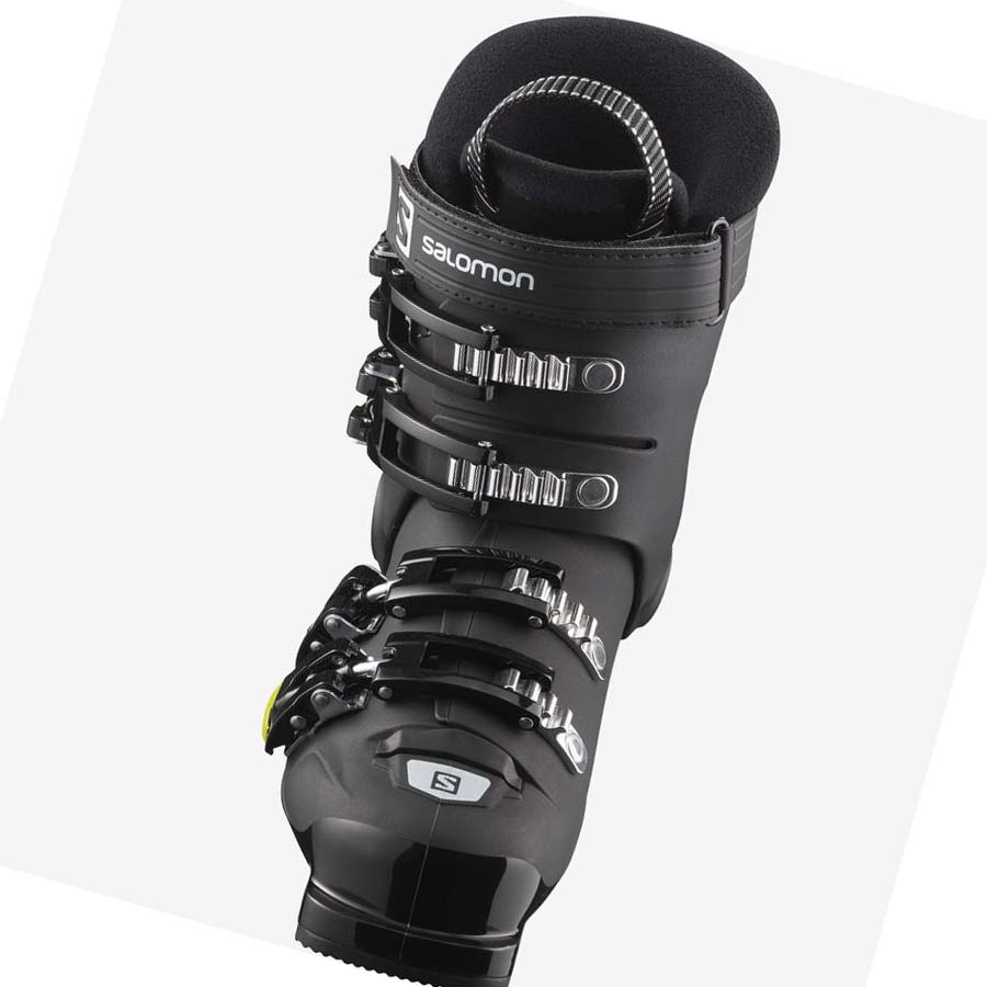 Salomon S/MAX 60 RT Skistøvler Barn Svarte Grønn | NO3618WNB