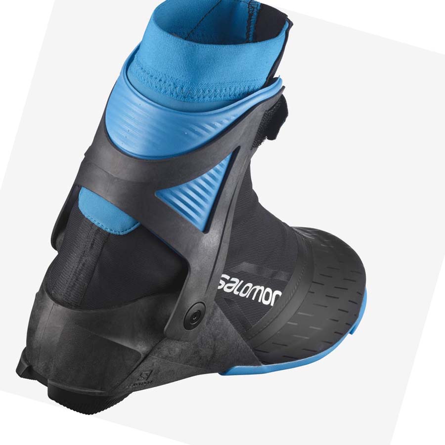 Salomon S/MAX CARBON SKATE MV PROLINK Skistøvler Herre Svarte Blå | NO2738FDN