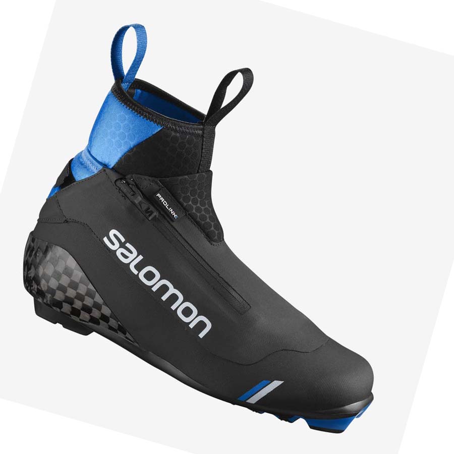 Salomon S/RACE CLASSIC PROLINK Skistøvler Herre Svarte Blå | NO2739GSO