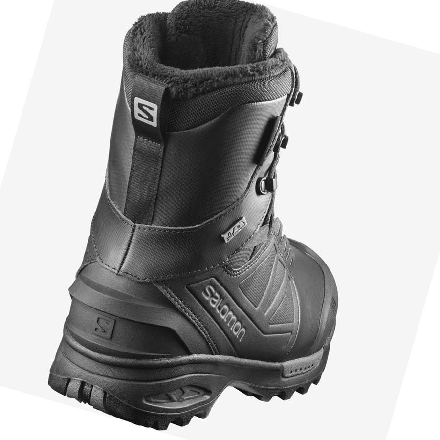 Salomon TOUNDRA PRO CLIMASALOMON™ WATERPROOF Vinterstøvler Herre Svarte | NO2243KOR