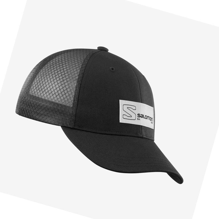 Salomon TRUCKERS Hatt Dame Svarte | NO3475HAP