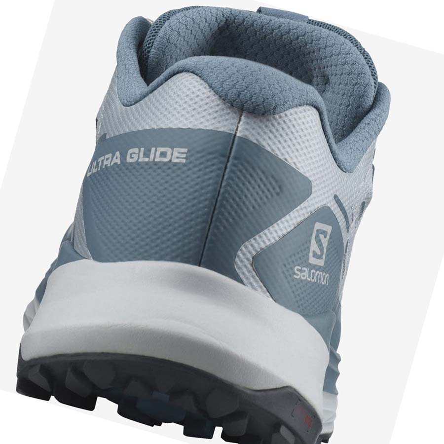 Salomon ULTRA GLIDE Trail Løpesko Dame Sølv | NO2859BEX