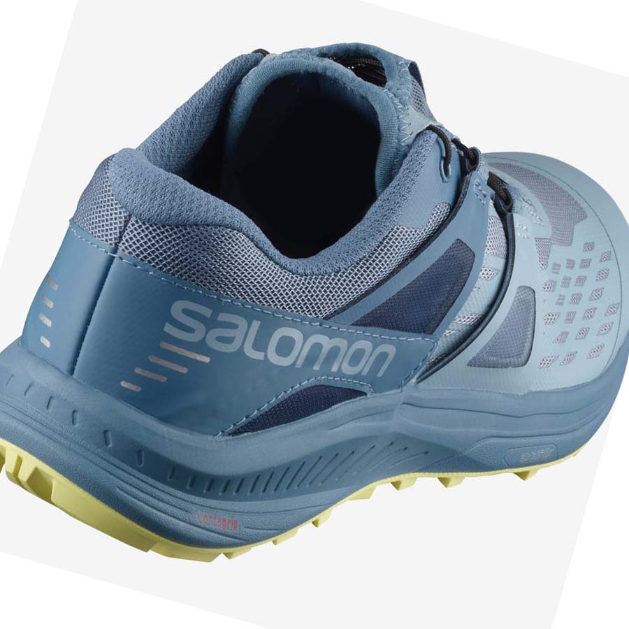 Salomon ULTRA W /PRO Trail Løpesko Dame Blå | NO2852JPQ