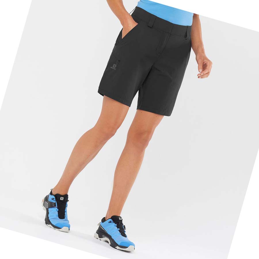 Salomon WAYFARER Shorts Dame Svarte | NO3264DFM