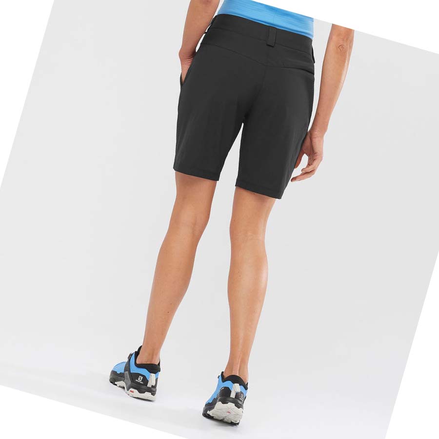 Salomon WAYFARER Shorts Dame Svarte | NO3264DFM