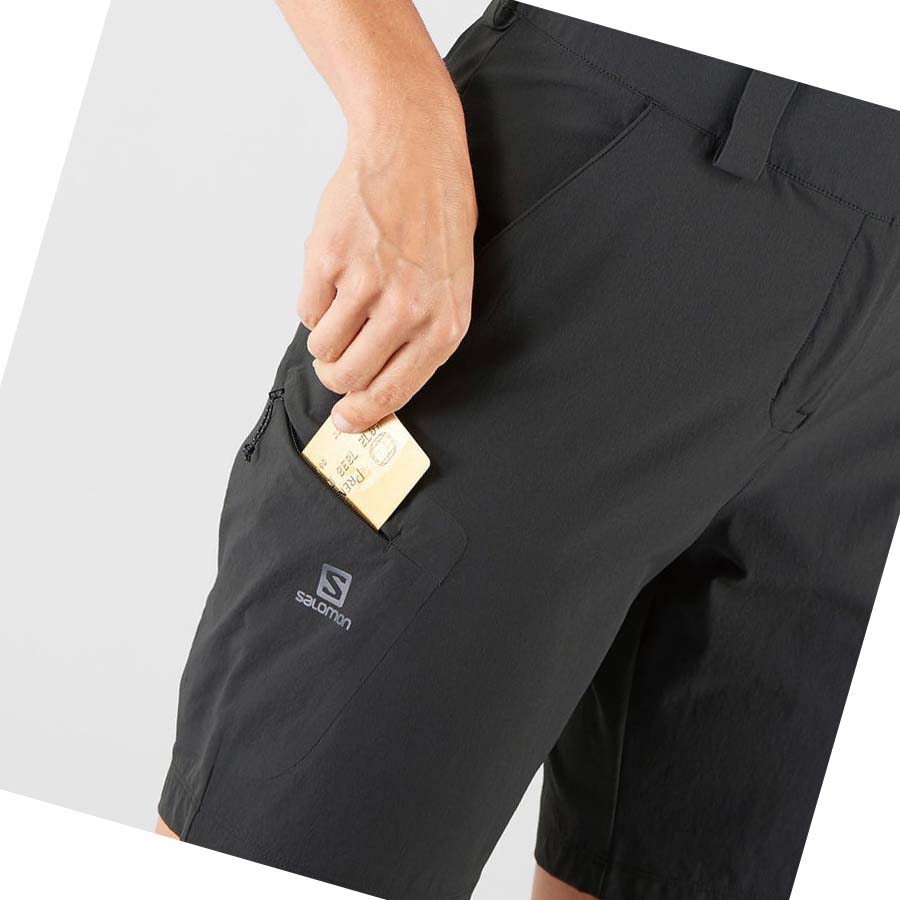 Salomon WAYFARER Shorts Dame Svarte | NO3264DFM