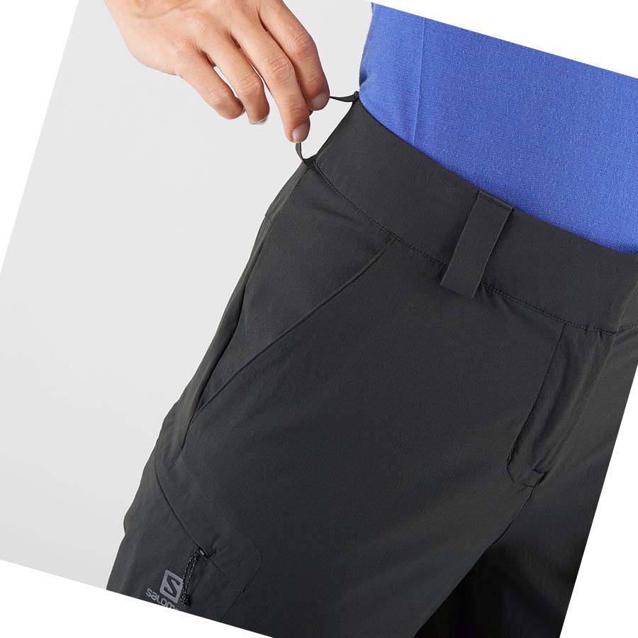 Salomon WAYFARER Shorts Dame Svarte | NO3264DFM