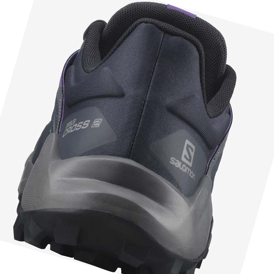 Salomon WILDCROSS 2 Trail Løpesko Dame Lilla | NO2845JPQ