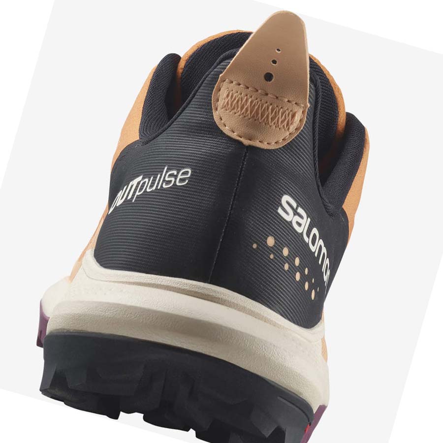 Salomon WoOUTPULSE GORE-TEX Fjellsko Dame Brune | NO2786WNB