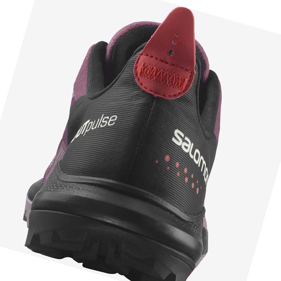 Salomon WoOUTPULSE GORE-TEX Fjellsko Dame Lilla | NO2787AHK