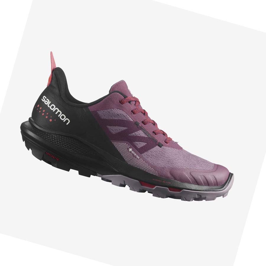 Salomon WoOUTPULSE GORE-TEX Fjellsko Dame Lilla | NO2787AHK