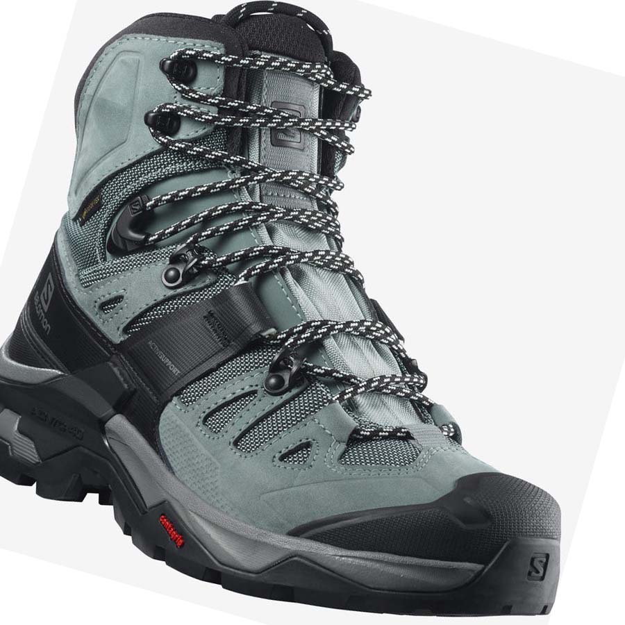 Salomon WoQUEST 4 GORE-TEX Fjellsko Dame Blå | NO2844HAP