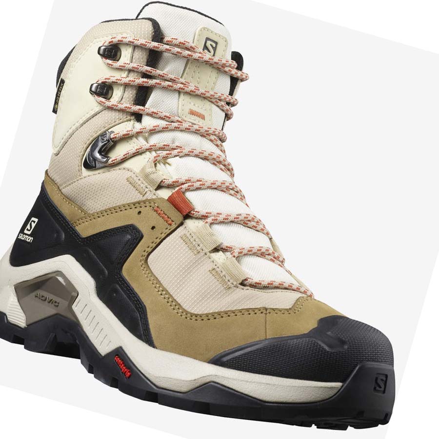 Salomon WoQUEST ELEMENT GORE-TEX Fjellsko Dame Brune | NO2842FDN