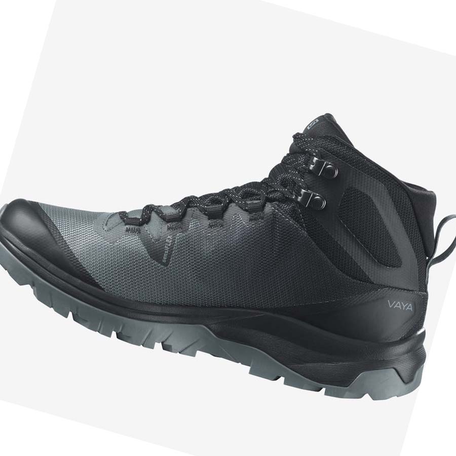 Salomon WoVAYA MID GORE-TEX Fjellsko Dame Svarte | NO2823DFM