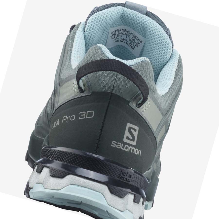 Salomon WoXA PRO 3D v8 GORE-TEX Fjellsko Dame Grønn | NO2797FDN