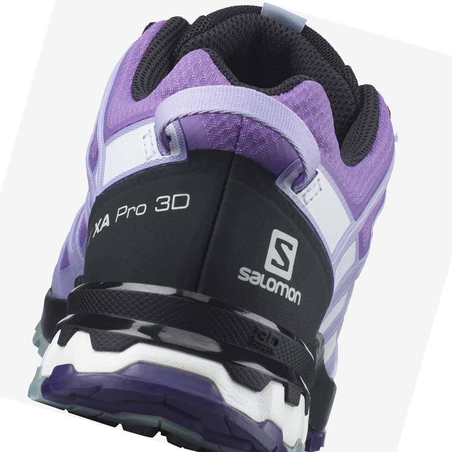 Salomon WoXA PRO 3D v8 GORE-TEX Fjellsko Dame Lilla | NO2798GSO