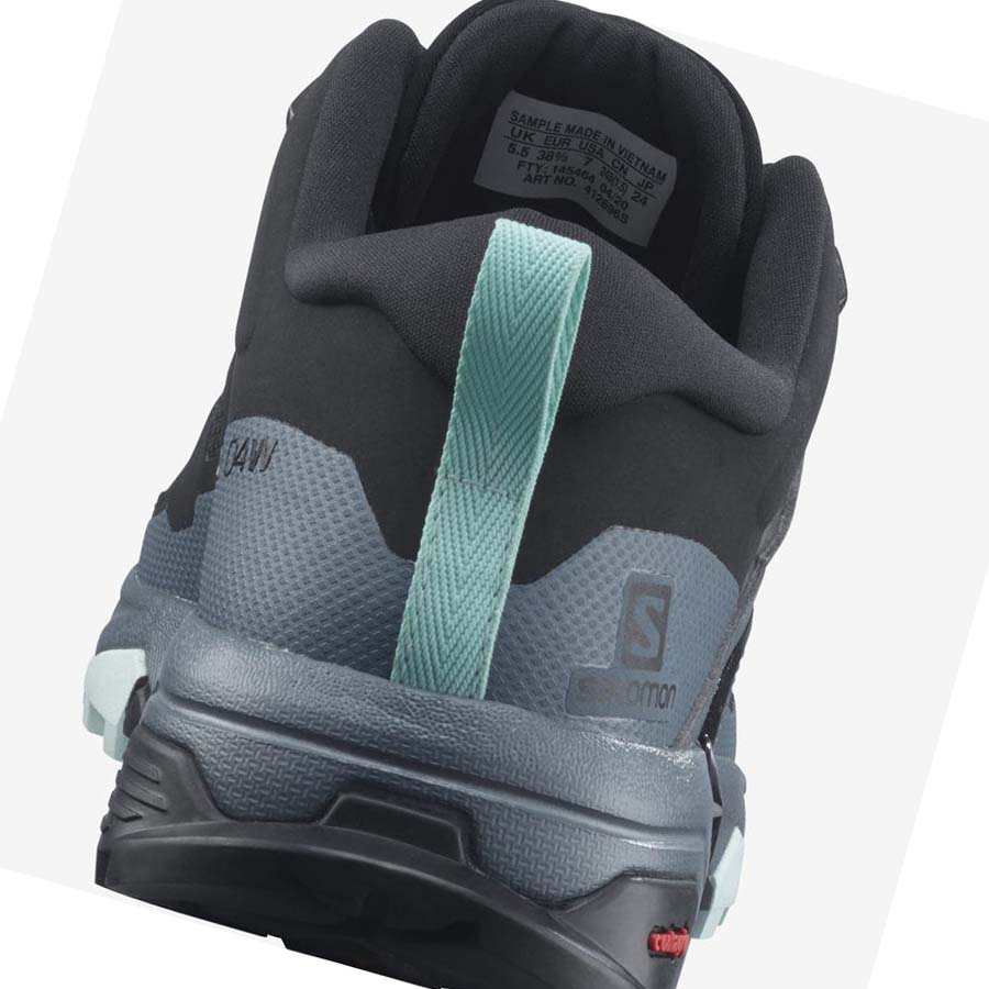 Salomon WoX ULTRA 4 GORE-TEX Fjellsko Dame Svarte | NO2801KOR