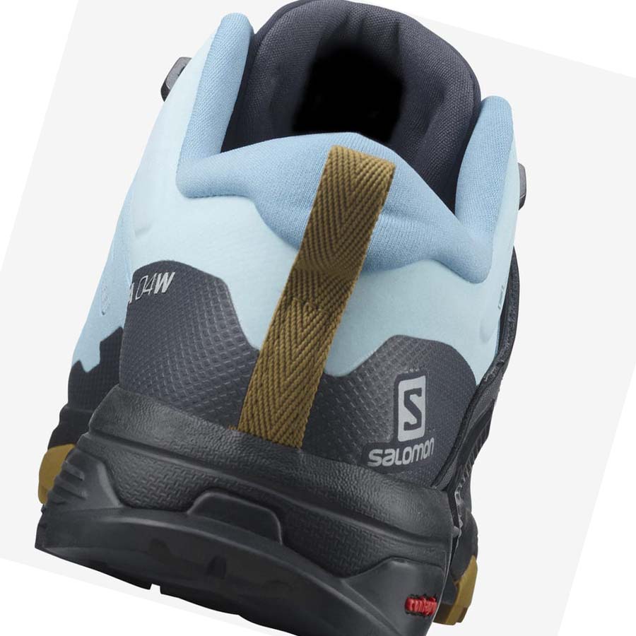 Salomon WoX ULTRA 4 GORE-TEX Fjellsko Dame Svarte Blå | NO2802LIS