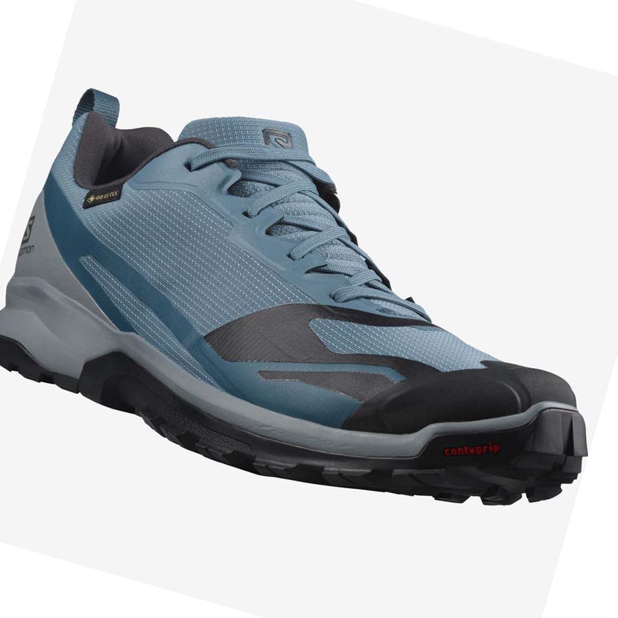 Salomon XA COLLIDER 2 GORE-TEX Trail Løpesko Herre Blå | NO2125GSO