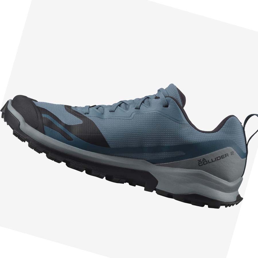 Salomon XA COLLIDER 2 GORE-TEX Trail Løpesko Herre Blå | NO2125GSO