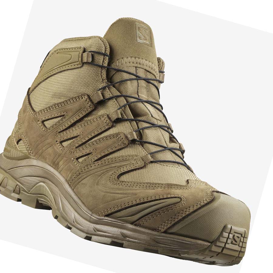 Salomon XA FORCES MID GORE-TEX Støvler Dame Brune | NO3035JPQ