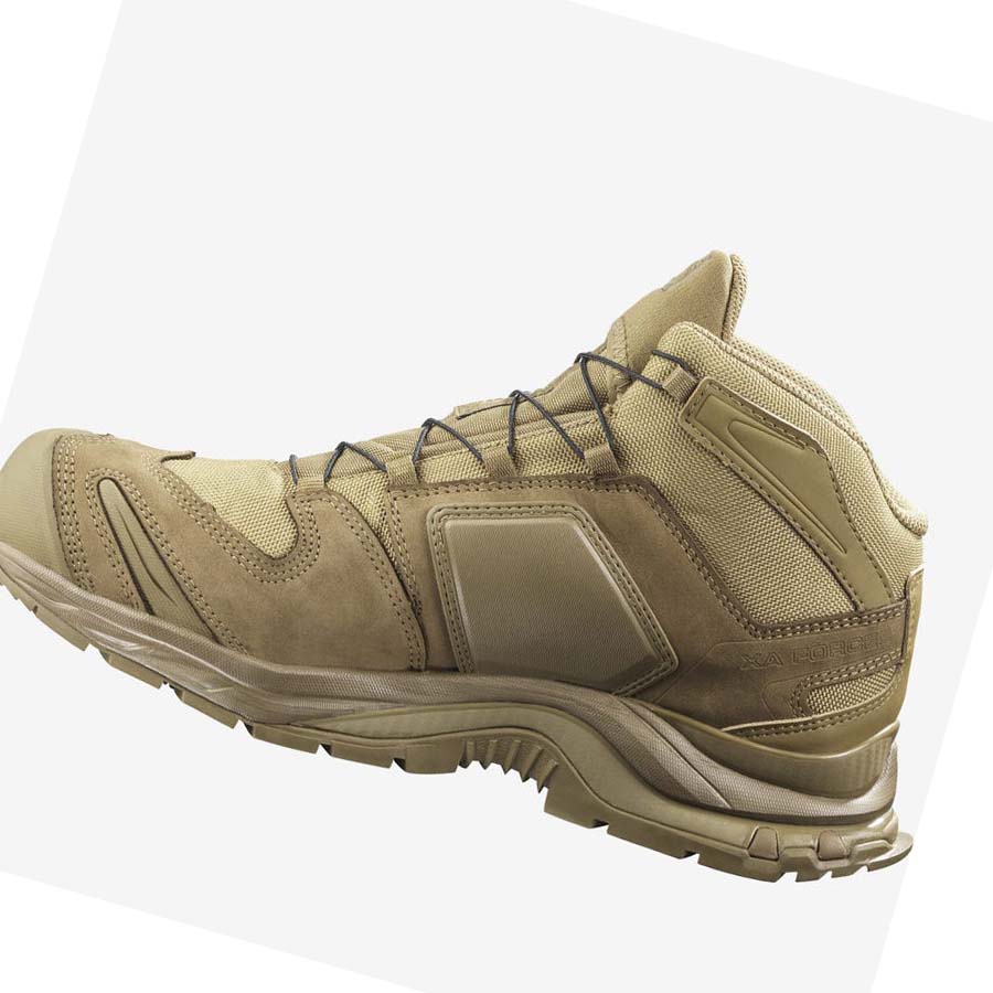 Salomon XA FORCES MID GORE-TEX Støvler Dame Brune | NO3035JPQ