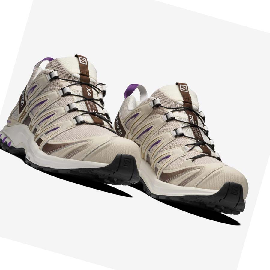 Salomon XA PRO 3D Joggesko Dame Beige | NO2947GSO