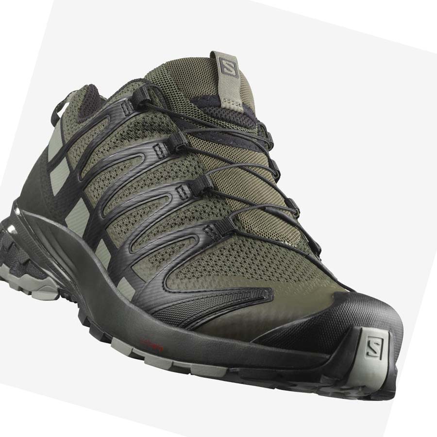 Salomon XA PRO 3D v8 Trail Løpesko Herre Olivengrønne | NO2097FDN