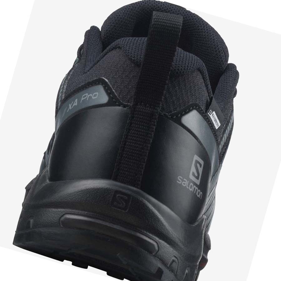 Salomon XA PRO V8 CLIMASALOMON™ WATERPROOF Fjellsko Barn Svarte | NO3586VRW