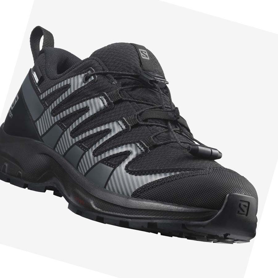 Salomon XA PRO V8 CLIMASALOMON™ WATERPROOF Fjellsko Barn Svarte | NO3586VRW