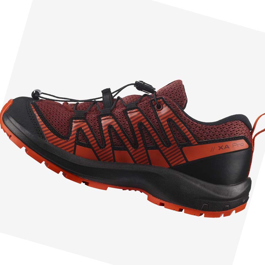 Salomon XA PRO V8 Trail Løpesko Barn Oransje | NO3593RVD