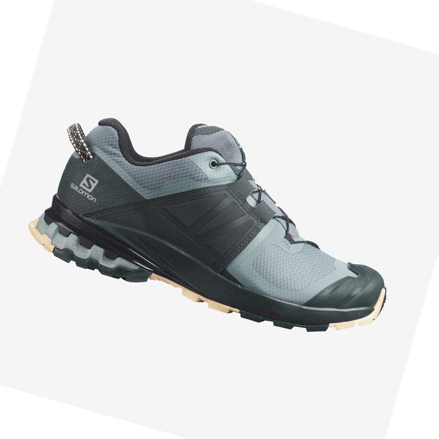 Salomon XA WILD Trail Løpesko Dame Blå | NO2871PJJ