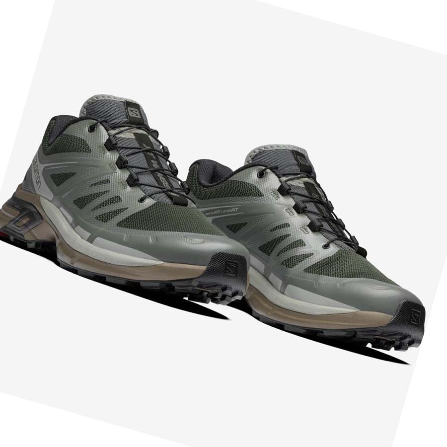 Salomon XT-WINGS 2 ADVANCED Joggesko Dame Olivengrønne | NO2928FDN